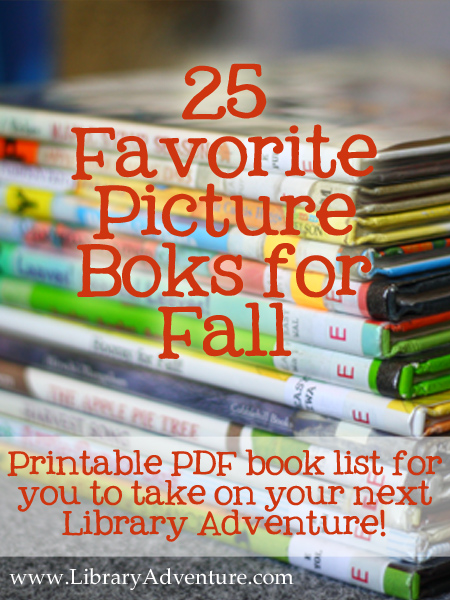 25 Favorite Picture Books for Fall {With Printable List}