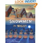 snowmen at night